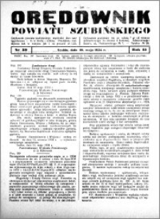 Orędownik powiatu Szubińskiego 1934.05.19 R.15 nr 39