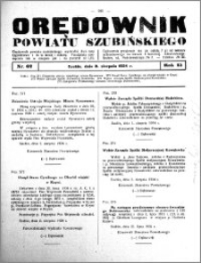 Orędownik powiatu Szubińskiego 1934.08.08 R.15 nr 62