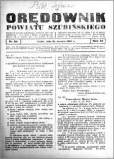 Orędownik powiatu Szubińskiego 1934.08.18 R.15 nr 65