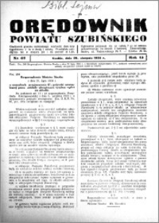 Orędownik powiatu Szubińskiego 1934.08.25 R.15 nr 67