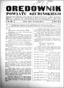 Orędownik powiatu Szubińskiego 1934.09.01 R.15 nr 69