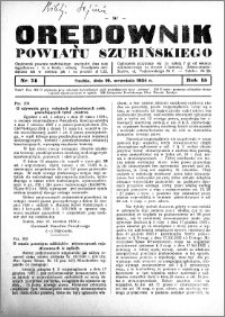 Orędownik powiatu Szubińskiego 1934.09.19 R.15 nr 74