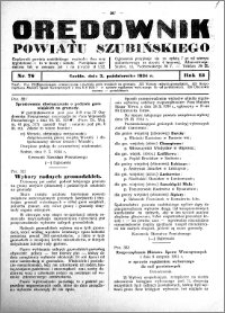 Orędownik powiatu Szubińskiego 1934.10.03 R.15 nr 78