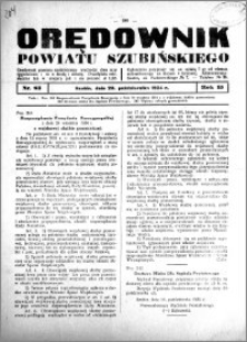 Orędownik powiatu Szubińskiego 1934.10.20 R.15 nr 83