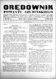 Orędownik powiatu Szubińskiego 1934.11.07 R.15 nr 88