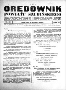 Orędownik powiatu Szubińskiego 1934.11.10 R.15 nr 89