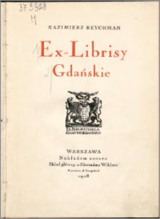 Ex-librisy gdańskie