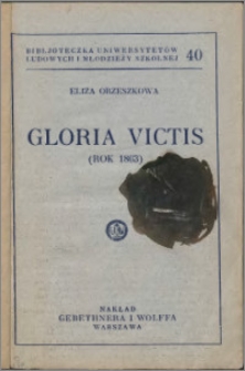 Gloria victis : (rok 1863)