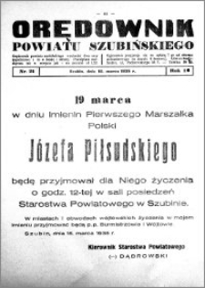 Orędownik powiatu Szubińskiego 1935.03.16 R.16 nr 21