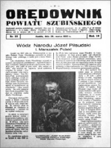 Orędownik powiatu Szubińskiego 1935.03.20 R.16 nr 22