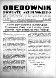 Orędownik powiatu Szubińskiego 1935.04.24 R.16 nr 32