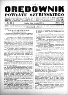 Orędownik powiatu Szubińskiego 1935.05.01 R.16 nr 34