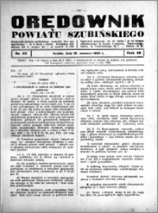 Orędownik powiatu Szubińskiego 1935.06.12 R.16 nr 46