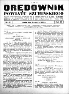 Orędownik powiatu Szubińskiego 1935.06.15 R.16 nr 47