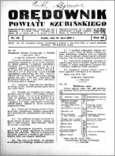 Orędownik powiatu Szubińskiego 1935.07.10 R.16 nr 54