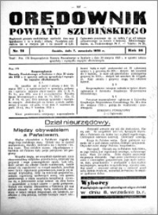 Orędownik powiatu Szubińskiego 1935.09.07 R.16 nr 71