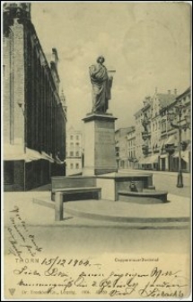 Toruń - pomnik Kopernika - Thorn. Coppernicus-Denkmal