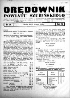 Orędownik powiatu Szubińskiego 1938.04.09 R.19 nr 29