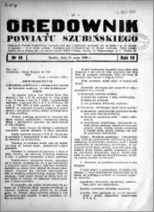 Orędownik powiatu Szubińskiego 1938.05.14 R.19 nr 39