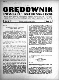 Orędownik powiatu Szubińskiego 1938.05.25 R.19 nr 42
