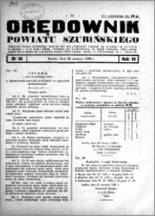Orędownik powiatu Szubińskiego 1938.06.22 R.19 nr 50