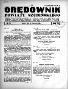 Orędownik powiatu Szubińskiego 1938.06.25 R.19 nr 51