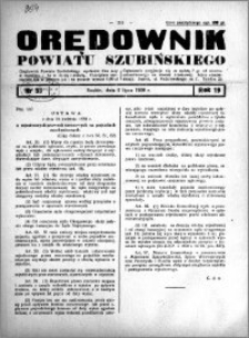Orędownik Urzędowy powiatu Szubińskiego 1938.07.02 R.19 nr 53