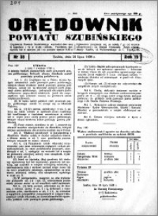 Orędownik powiatu Szubińskiego 1938.07.20 R.19 nr 58