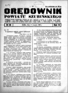 Orędownik powiatu Szubińskiego 1938.08.17 R.19 nr 66