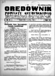 Orędownik powiatu Szubińskiego 1938.09.06 R.19 nr 72