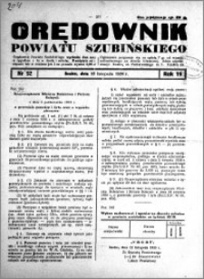 Orędownik powiatu Szubińskiego 1938.11.16 R.19 nr 92