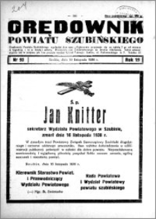 Orędownik powiatu Szubińskiego 1938.11.19 R.19 nr 93