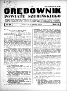 Orędownik powiatu Szubińskiego 1938.11.23 R.19 nr 94