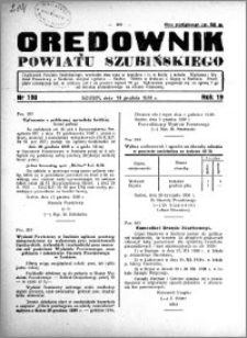 Orędownik powiatu Szubińskiego 1938.12.14 R.19 nr 100