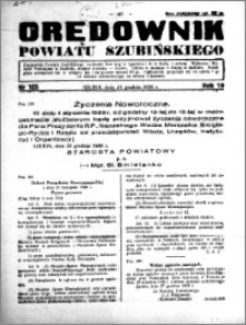 Orędownik powiatu Szubińskiego 1938.12.31 R.19 nr 105