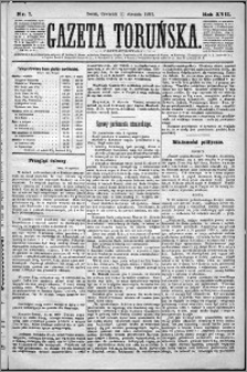 Gazeta Toruńska 1883, R. 17 nr 7