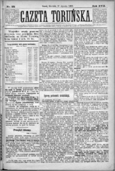 Gazeta Toruńska 1883, R. 17 nr 22