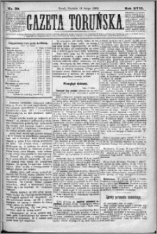 Gazeta Toruńska 1883, R. 17 nr 39