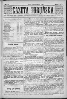 Gazeta Toruńska 1883, R. 17 nr 61