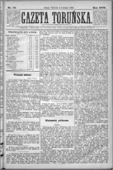 Gazeta Toruńska 1883, R. 17 nr 74