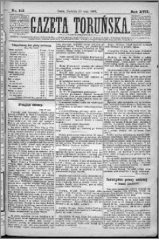 Gazeta Toruńska 1883, R. 17 nr 113