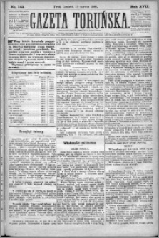 Gazeta Toruńska 1883, R. 17 nr 145
