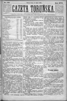 Gazeta Toruńska 1883, R. 17 nr 155