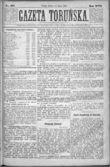 Gazeta Toruńska 1883, R. 17 nr 158