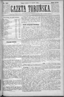 Gazeta Toruńska 1883, R. 17 nr 212