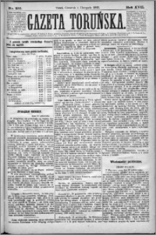 Gazeta Toruńska 1883, R. 17 nr 251