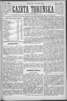 Gazeta Toruńska 1883, R. 17 nr 255