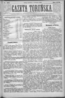 Gazeta Toruńska 1883, R. 17 nr 256