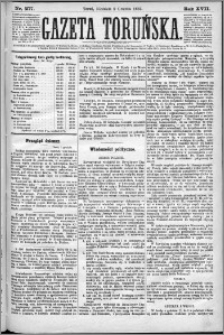 Gazeta Toruńska 1883, R. 17 nr 277