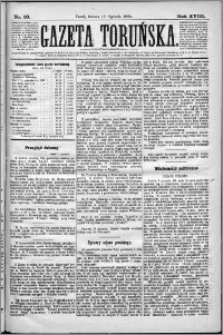 Gazeta Toruńska 1884, R. 18 nr 10